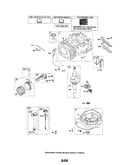 Cylinder/crankshaft/sump