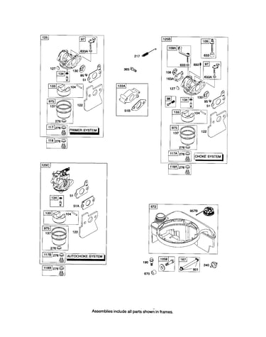 Carburetor/fuel tank