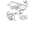 Swisher ZT2766 sliding weldment/pulleys diagram