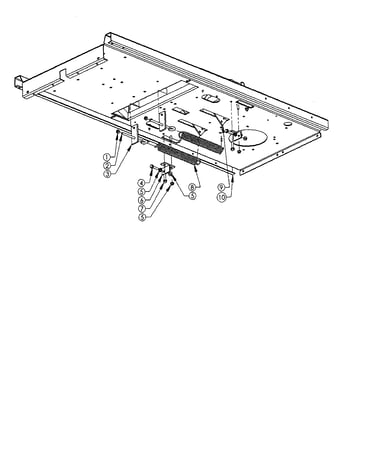 Frame-pan/spring