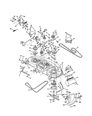 Mower deck