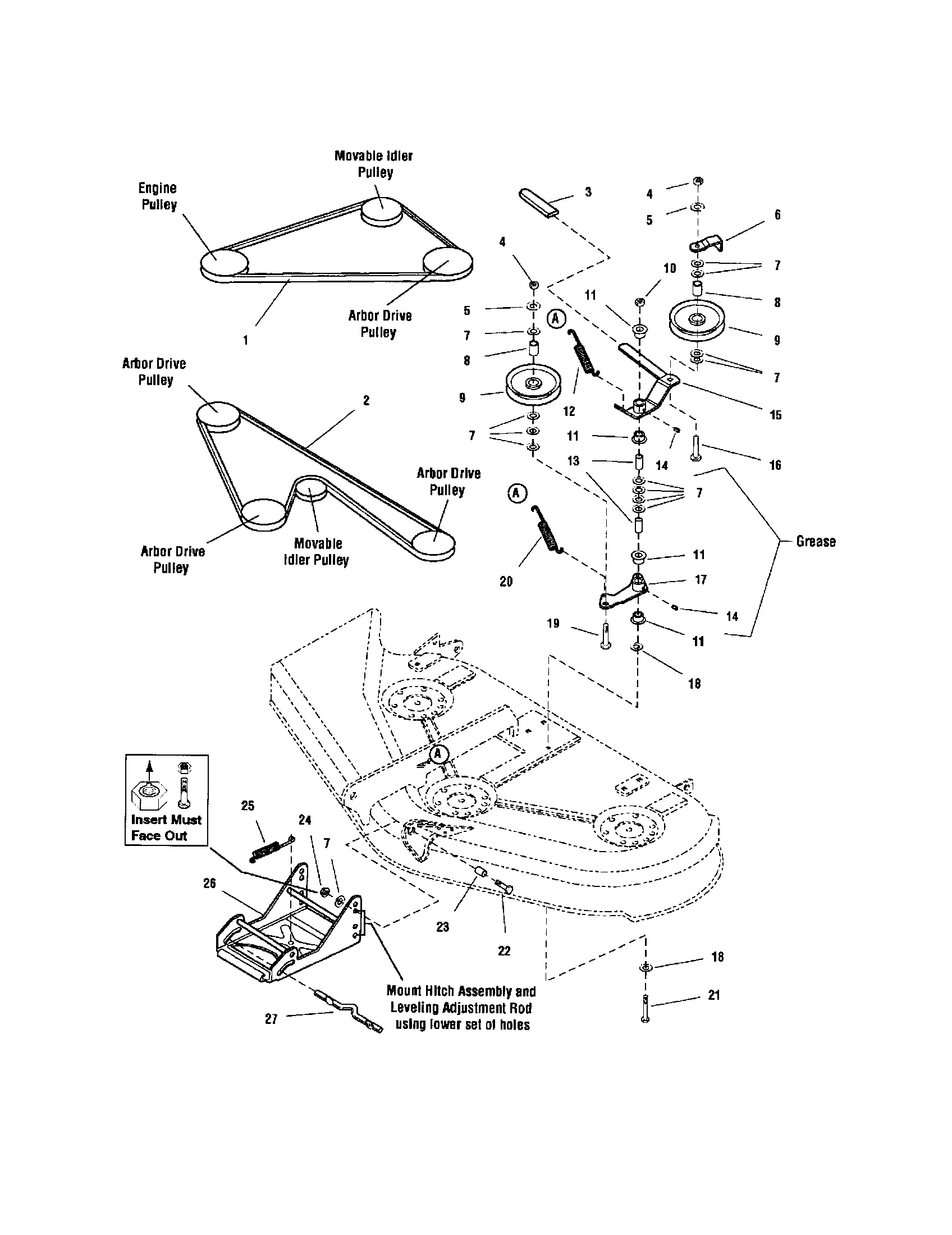 Clutch & support-50"