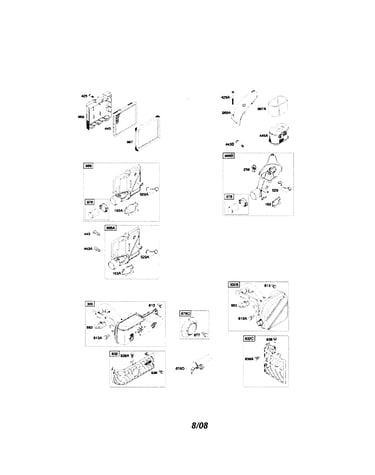 Air cleaner/exhaust system