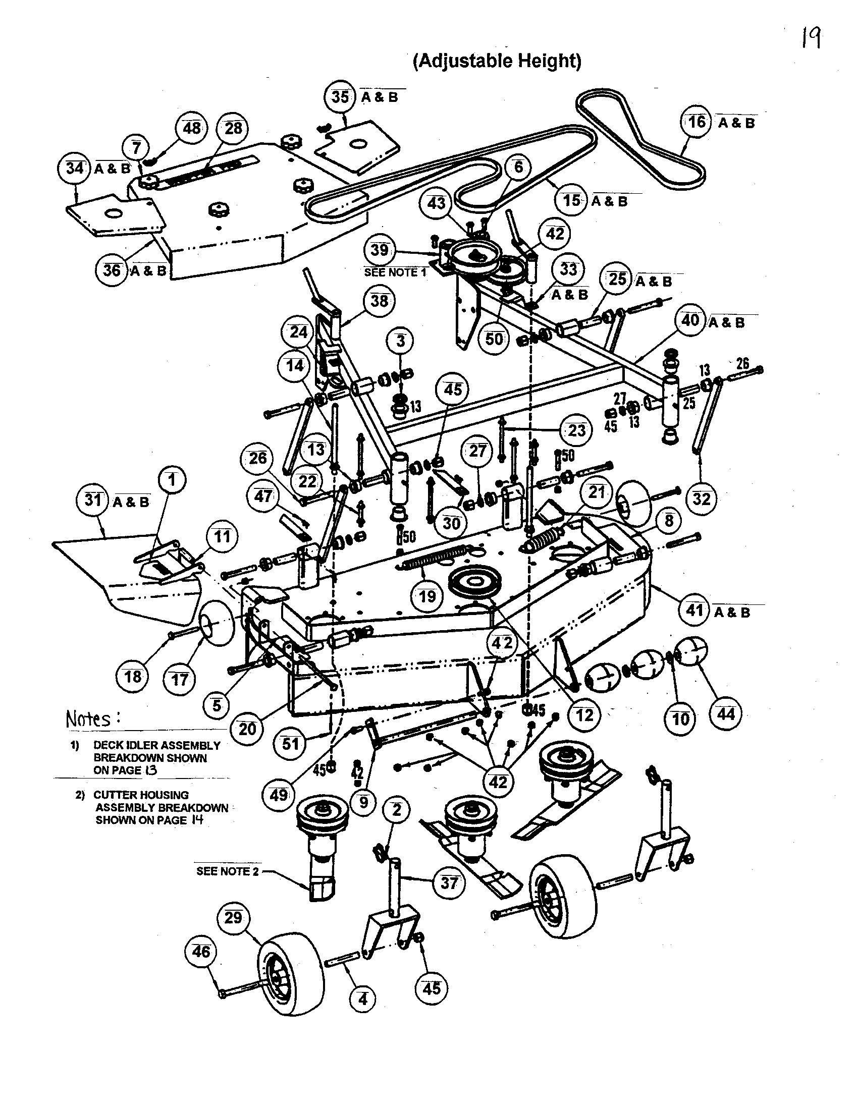 48" & 52" MOWER DECK