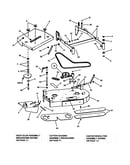 36" mower deck (adjustable height)