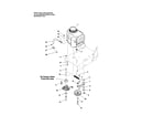 Snapper SFH13320KW engine/pto/deck drive idler diagram