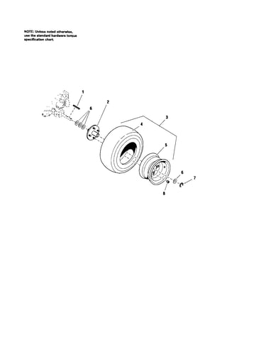 Wheel and tire