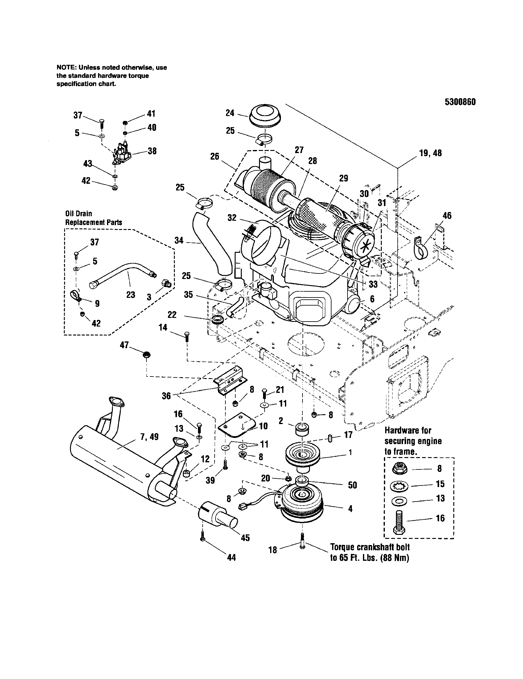 ENGINE/PTO-25 HP/27HP KAWASAKI