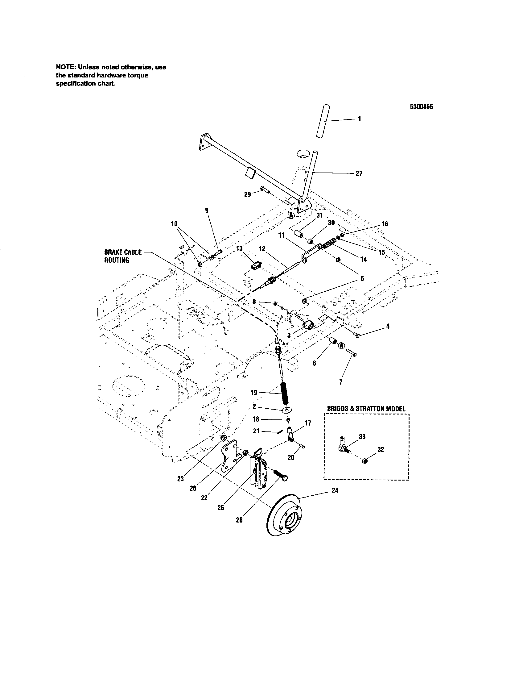Parking brake