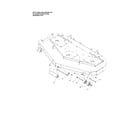 Snapper 5900664 72" mower deck-rollers/casters diagram