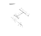 Snapper 5900695 61"/72" mower deck-rear mount bars diagram