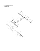 61"/72" mower deck-rear mount bars