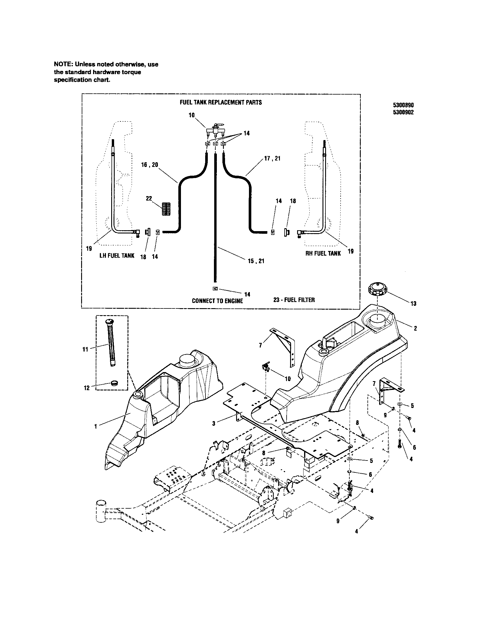 FUEL TANK/MOUNT