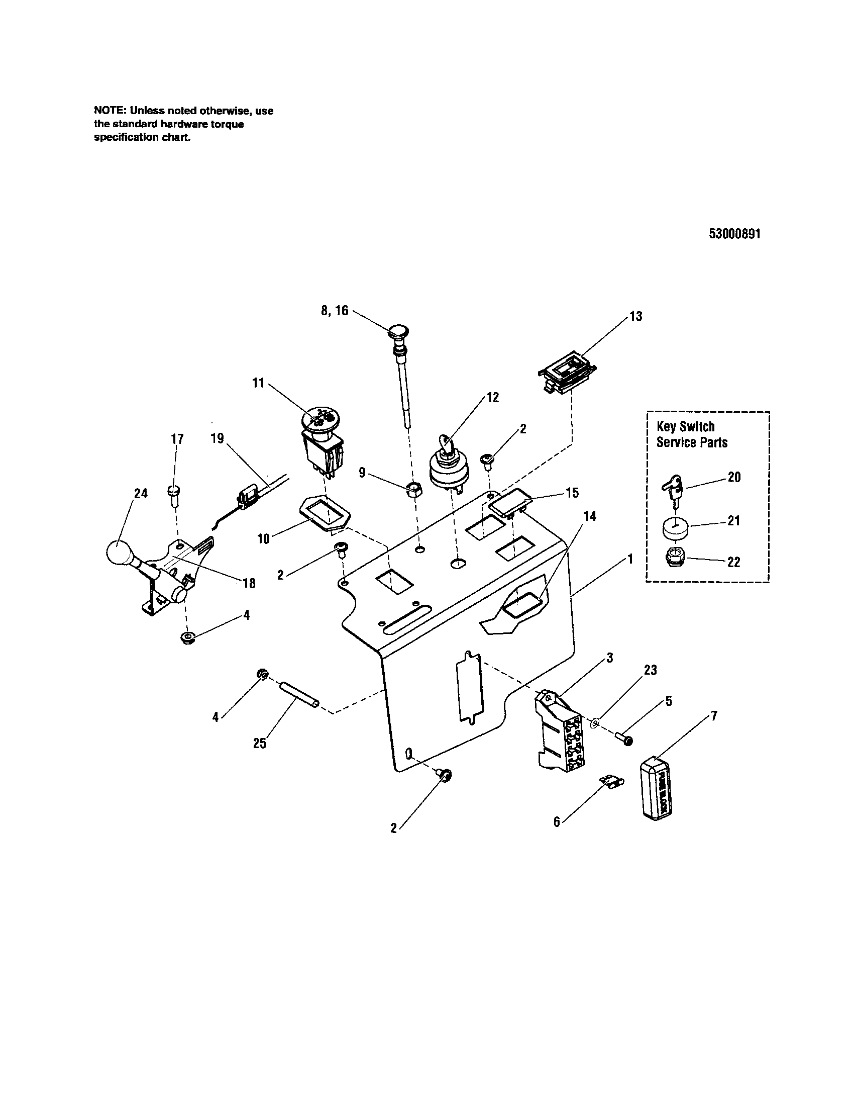 INSTRUMENT CONTROL PANEL