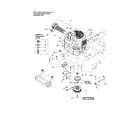Snapper 5900696 engine/pto-kohler diagram
