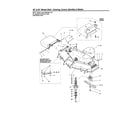Snapper 5900744 housing/covers/spindles/blades diagram