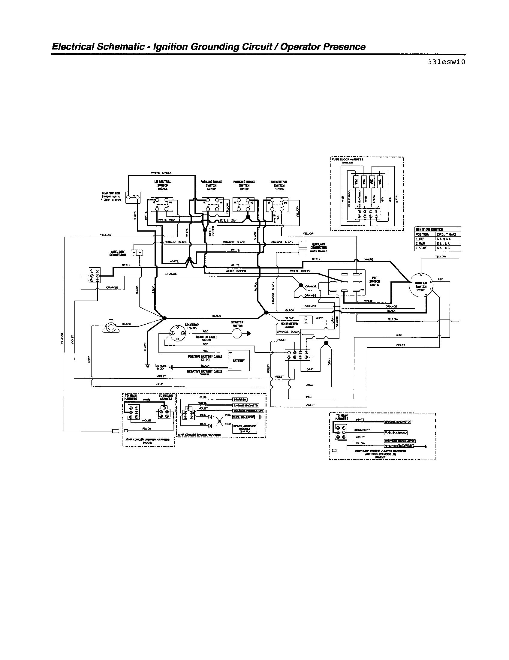 ELECTRICAL SCHEMATIC