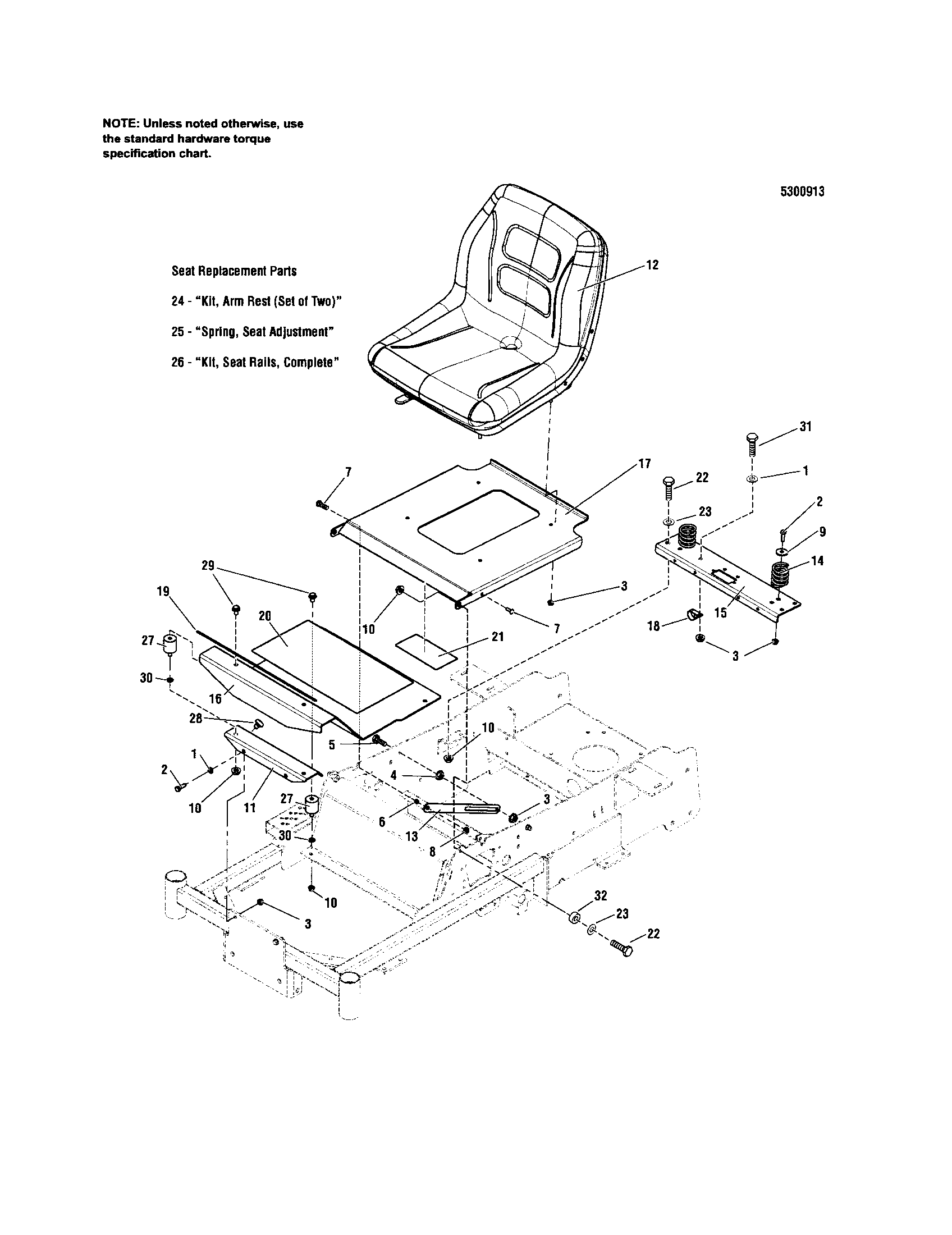 SEAT MOUNT/FLOOR