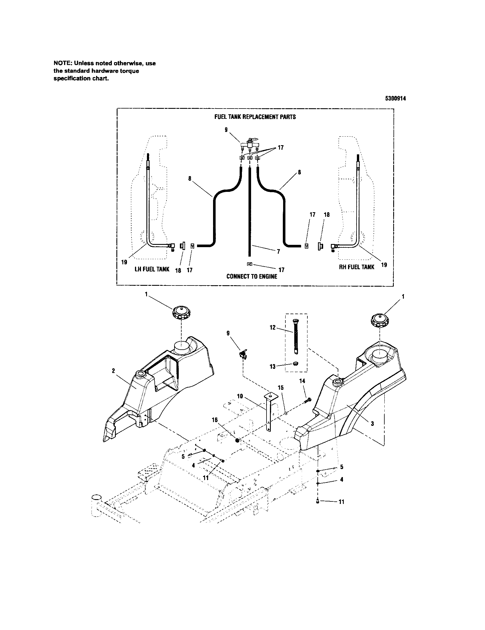 FUEL TANK MOUNT/SUPPLY