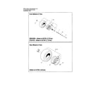 Snapper 5900709 wheel and tire diagram