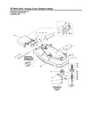 Housing/covers/spindles/blades