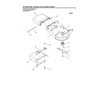 Snapper 5900734 housing/covers/spindles/blades diagram