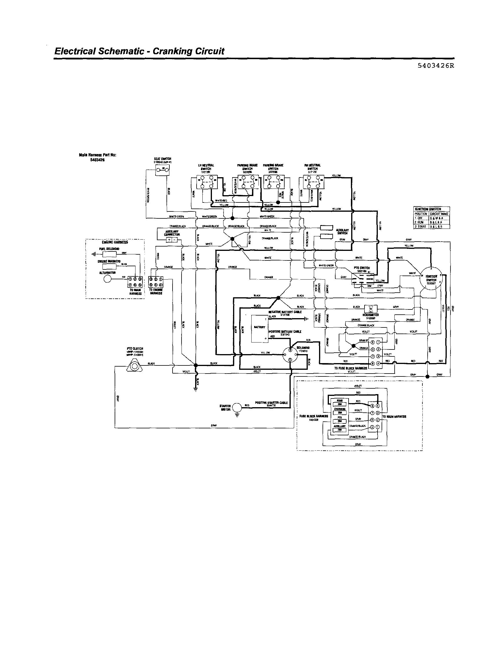 ELECTRICAL SCHEMATIC