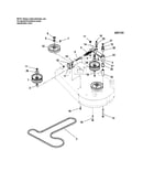 36"-pulleys/belts/idler arm