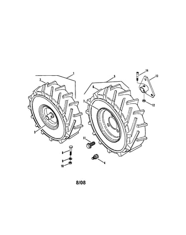 Wheels/tires/rims