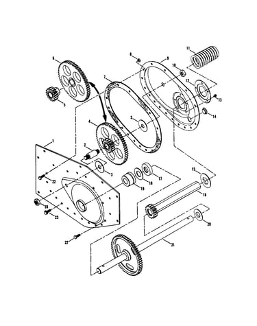 Frame (left side) (rt5x & rt8)