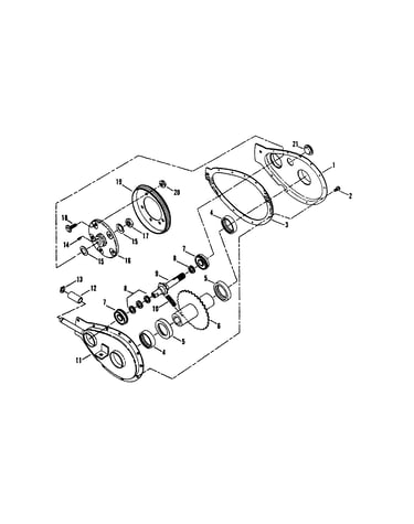 Primary chain case