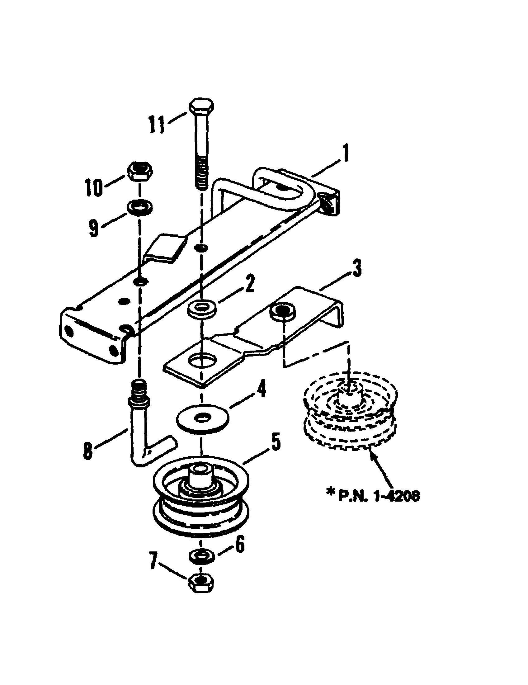 IDLER BRAKCET