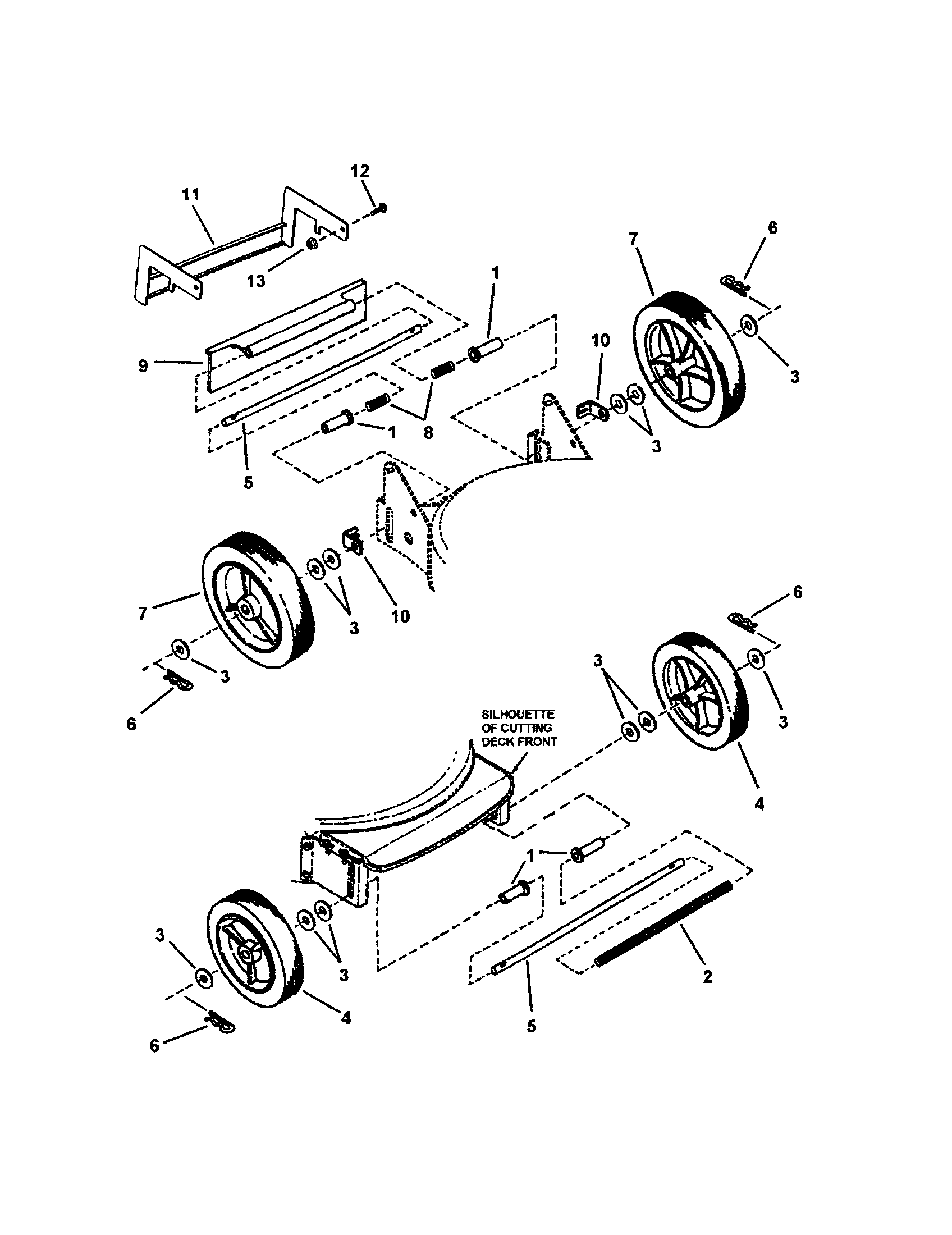 WHEELS/GUARDS/AXLES