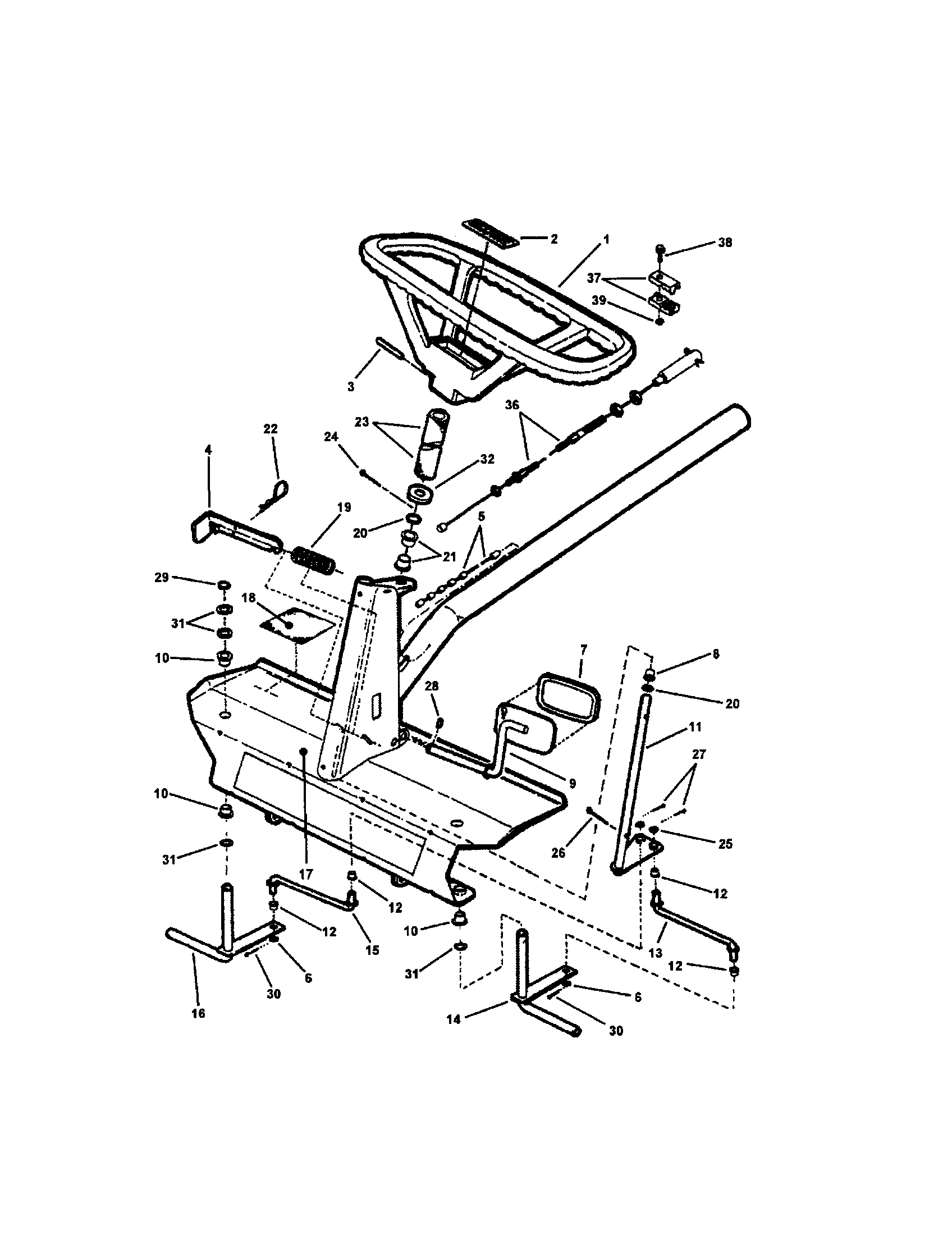 Front end, steering