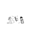Front end, steering (water bottle)