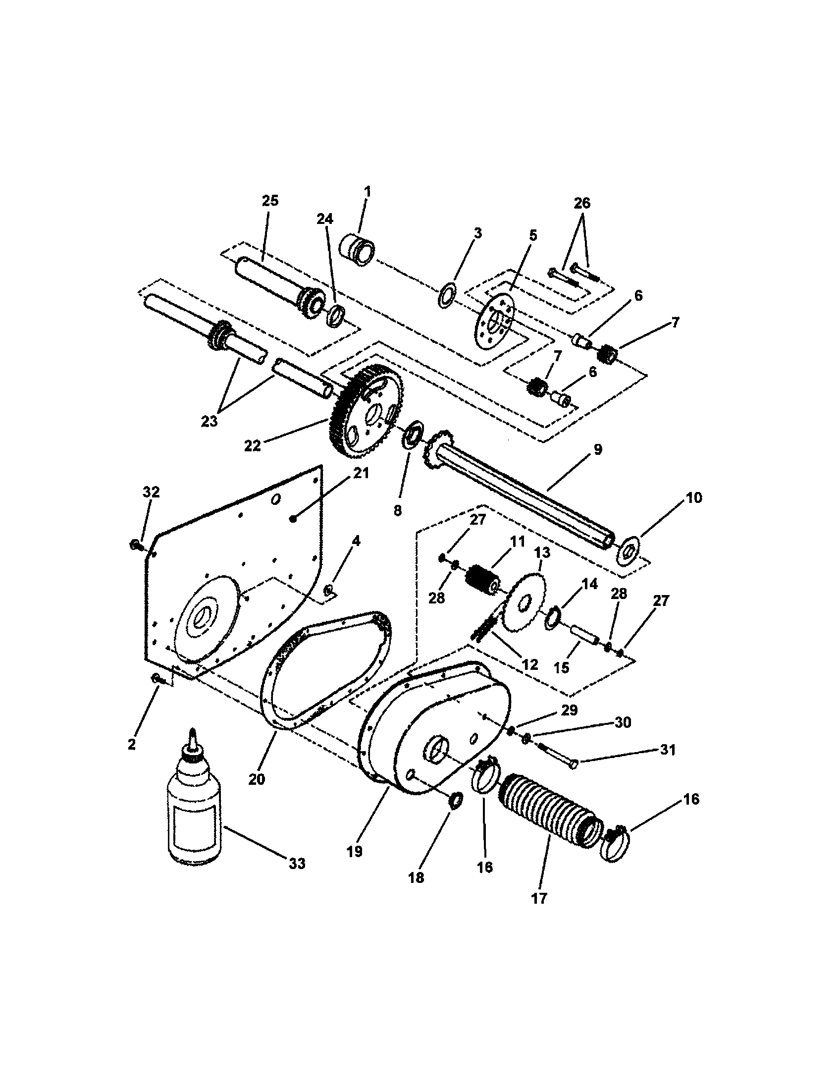 DIFFERENTIAL, R.H. FENDER