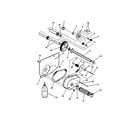 Snapper 422023BVE differential, r.h. fender diagram
