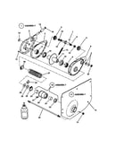 Chain case, l.h. fender