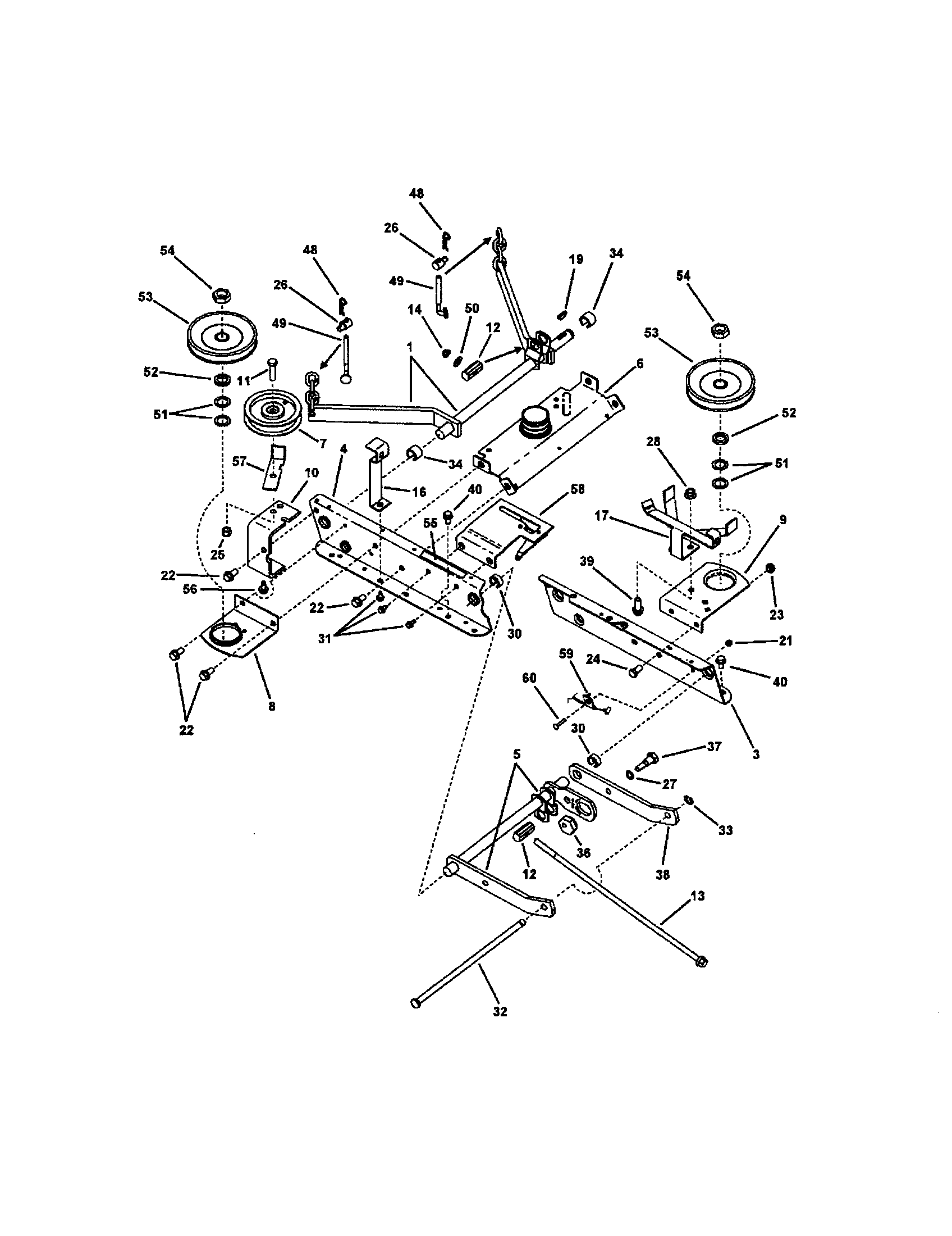 RAILS/LIFT ARMS/CAM LIFT PT. 1