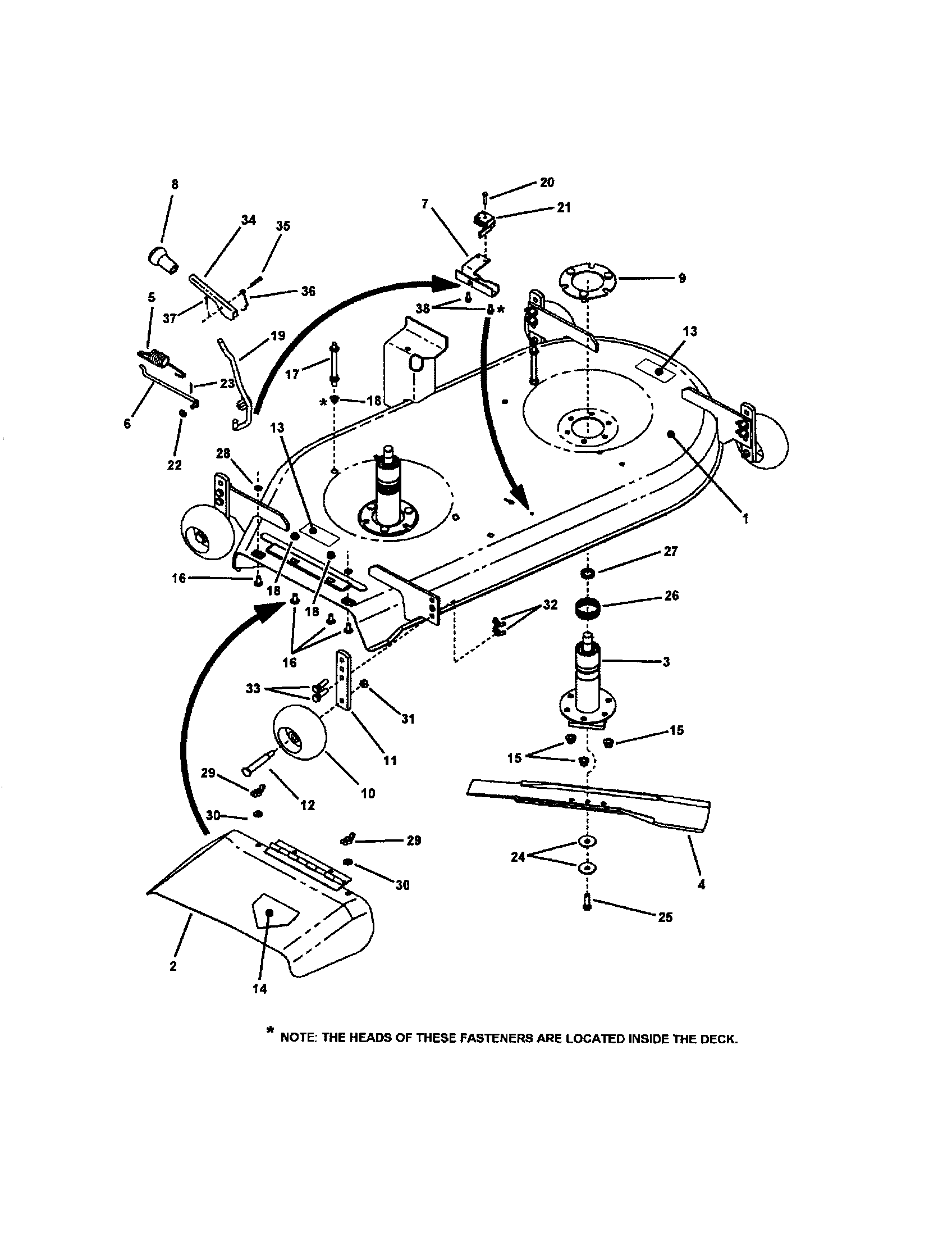 42" MOWER DECK PT. 1