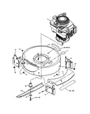 Engine, cutting deck/blade