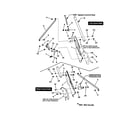 Snapper 7800038 handles/controls-lower end diagram