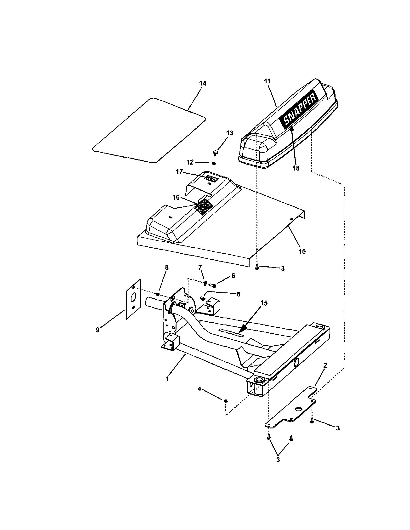 Front frame/cover