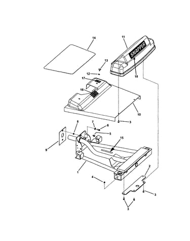 Front frame/cover