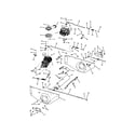 Snapper YZ18386BVE fender/transaxle diagram