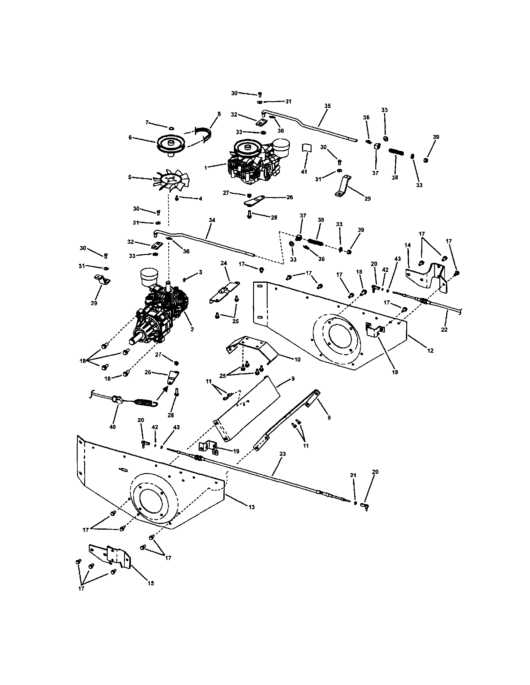 Fender/transaxle