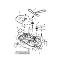 Snapper YZ18386BVE 38" mower deck (part 3) diagram