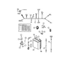 Snapper YZ18336BVE electrical components diagram
