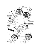 Rear wheels (push)