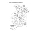Snapper 1694370 height adjustment/roller bar diagram